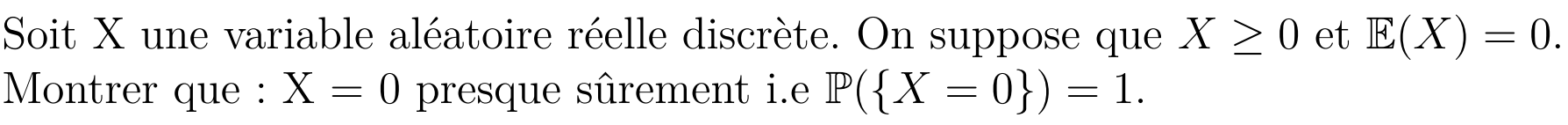 Énoncé de l’exercice